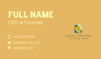 Aztec Avatar Headdress Business Card