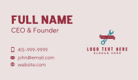 Builder Wrench Tool  Business Card