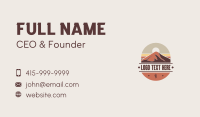 Travel Desert Outdoor Business Card