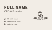 Commerce Business Card example 1