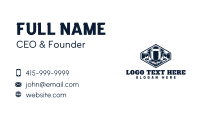 Machinist Business Card example 3