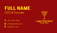 Alcoholic Beverage Business Card example 1