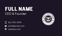 Skull Mask Gaming Business Card