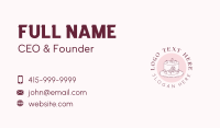 Sweet Baking Cake Business Card