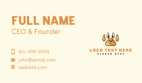 Paw Doggy Pet Business Card
