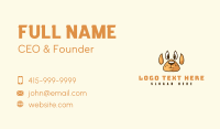 Paw Doggy Pet Business Card Design