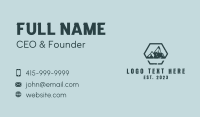Rustic Outdoor Mountain  Business Card