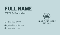 Rustic Outdoor Mountain  Business Card Design