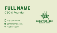 Wheelbarrow Garden Tool  Business Card