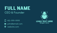 Electric Tech Beetle  Business Card
