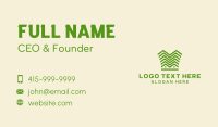Green Building Construction  Business Card
