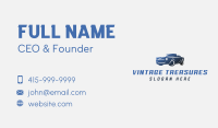 Vintage Car Automobile Business Card Image Preview