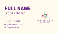 Support Group Business Card example 1