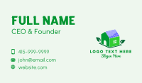 Solar Panel House Business Card