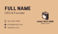 Hot Business Card example 3