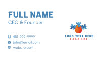 Flame Snow Air Conditioning Business Card