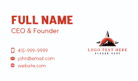 Mountain Climbing Navigation Business Card