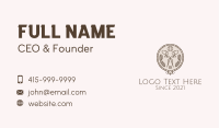 Embroidery Boutique Handicraft Business Card