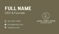 Western Cowboy Boot  Business Card Design