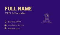 Beach Resort Gateway  Business Card