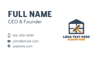 Clean House Squeegee Service Business Card