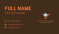 Chef Hat Eatery Business Card