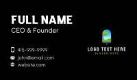 Window Business Card example 2