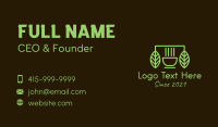 Frappuccino Business Card example 1