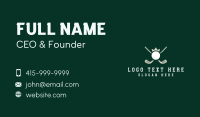 Golf Club King Business Card