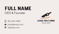 Bartender Business Card example 4