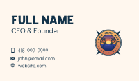 Summer Ocean Beach Business Card