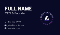 Funk Business Card example 1