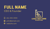 Barracks Business Card example 1