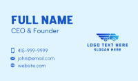 Express Cargo Truck  Business Card