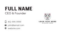 Cat Food Business Card example 4