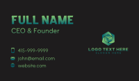 Hexagon Cube Fintech Business Card