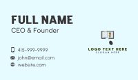 Online Class Business Card example 3