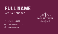 Embroidery Business Card example 2