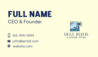 Tropical Mountain Resort Business Card