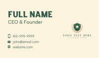 Luxury Golf Sports Tournament Business Card