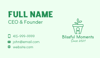 Herbal Plant Medicine  Business Card