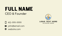 Beach Summer Beer Business Card