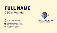 Alpine Plane Adventure Business Card