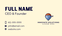 Alpine Plane Adventure Business Card