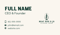 Lady Justice Scale Business Card