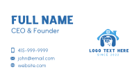 Home Cleaning Bucket Business Card