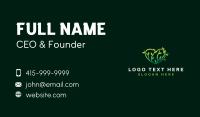 Natural Heart Plant Business Card