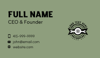 Wheel Business Card example 3