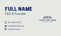 House Roofing Line Business Card