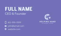 Charity Support Humanitarian Business Card Image Preview
